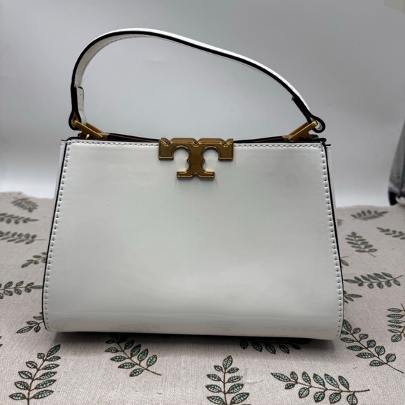 Tory Burch Handbags - Tory Burch Cream Crossbody Bag with Gold Hardware